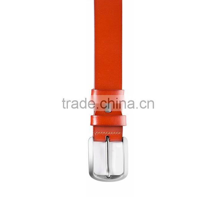 China supplier manufacturer genuine leather belt comfort click belt
