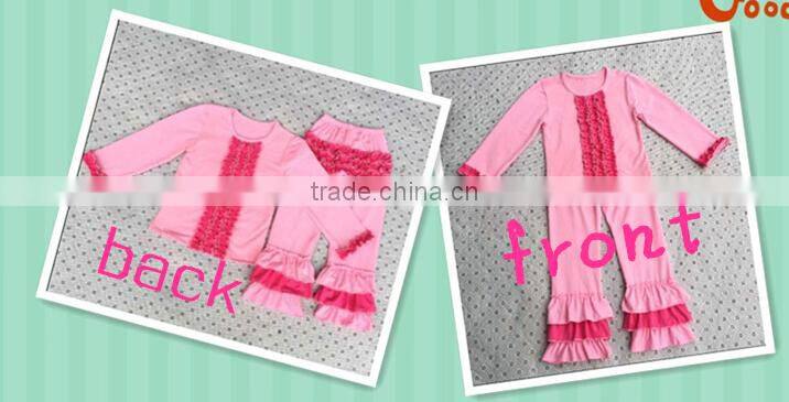 wholesale children cotton pajamas clothing sets kids comfort outfits