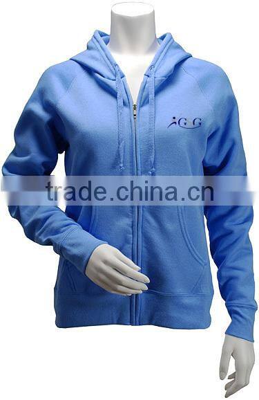 wholesale high quality customise plain pullover hoodie for WOMEN