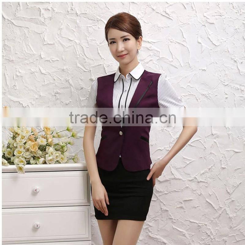 2016 Fashion Restaurant Coffee Workwear Hotel Waitress Uniforms