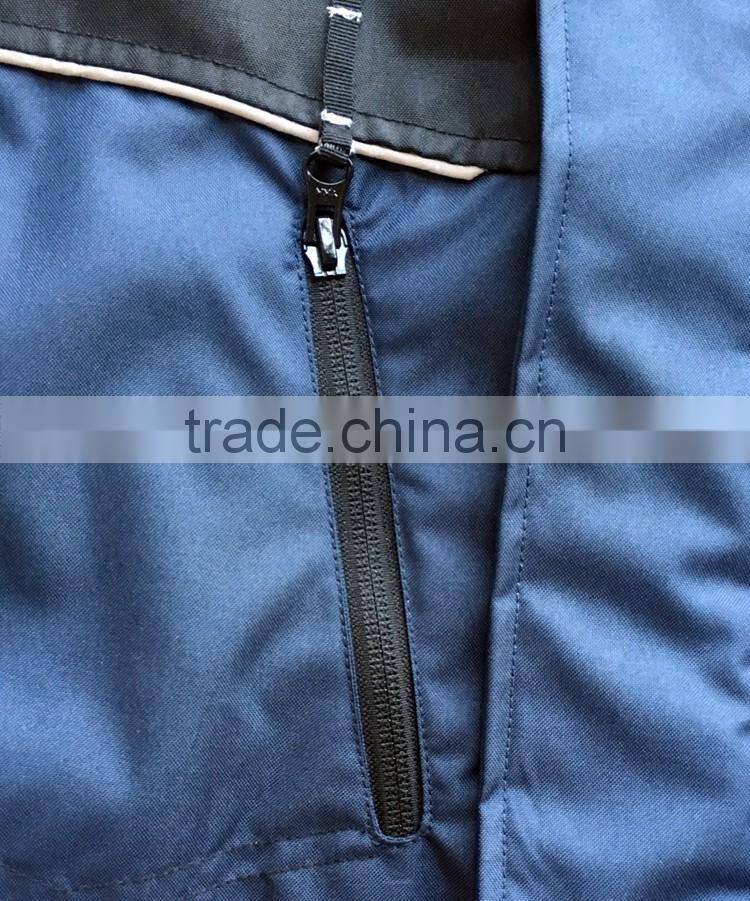 Custom no sleeve jacket for men waistcoat worker vest