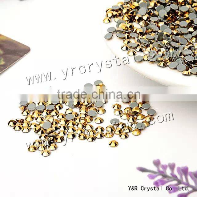 Best quality crystal AB hot fix rhinestones
