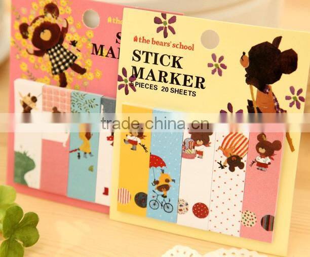 New Style Folded N Time Removable Sticky Notes for Children