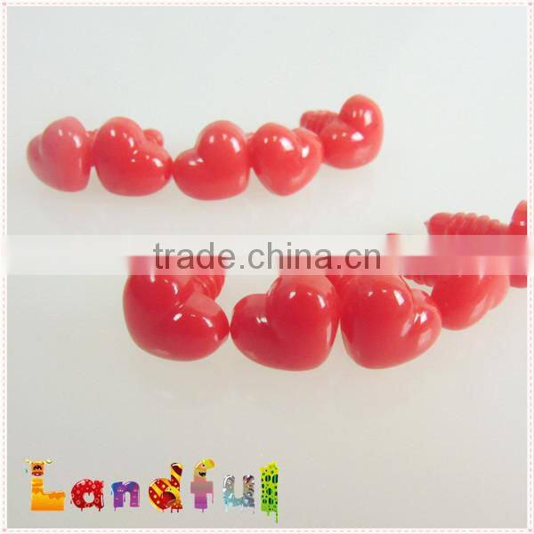 Plastic Heart Safety Nose Triangle Nose for Stuffed Animal Crochet