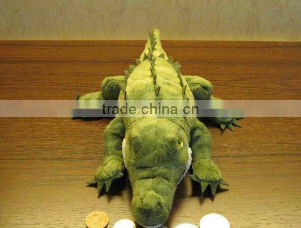 Custom design lifelike toy plush Alligator toy realistic crocodile toy