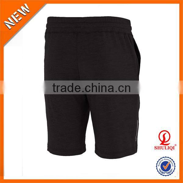 Sportwear for men gym clothing cool shorts with waist elastic