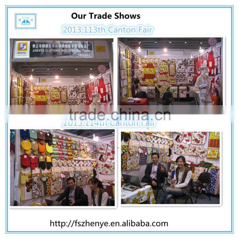 red cotton twill fabric microwave pot holders