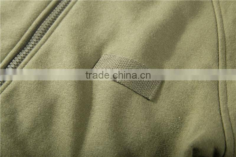 Wholesale zip up neck button hoodie manufacturer