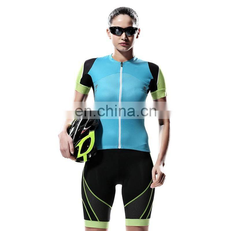 Wholesale professional quick dry women triathlon clothing