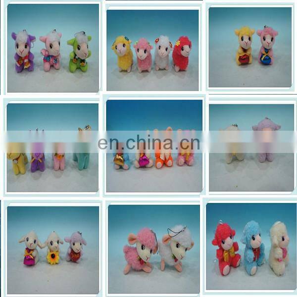 Cute and Mini lamb Toys with Plastic coils