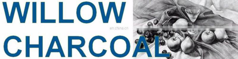 Dia. 3~4mm Round Willow Charcoal Stick Sketch Painting Charcoal