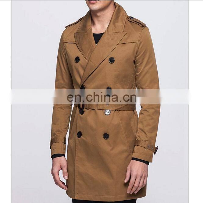 wholesale classic style top brand camel men's middle length jacket