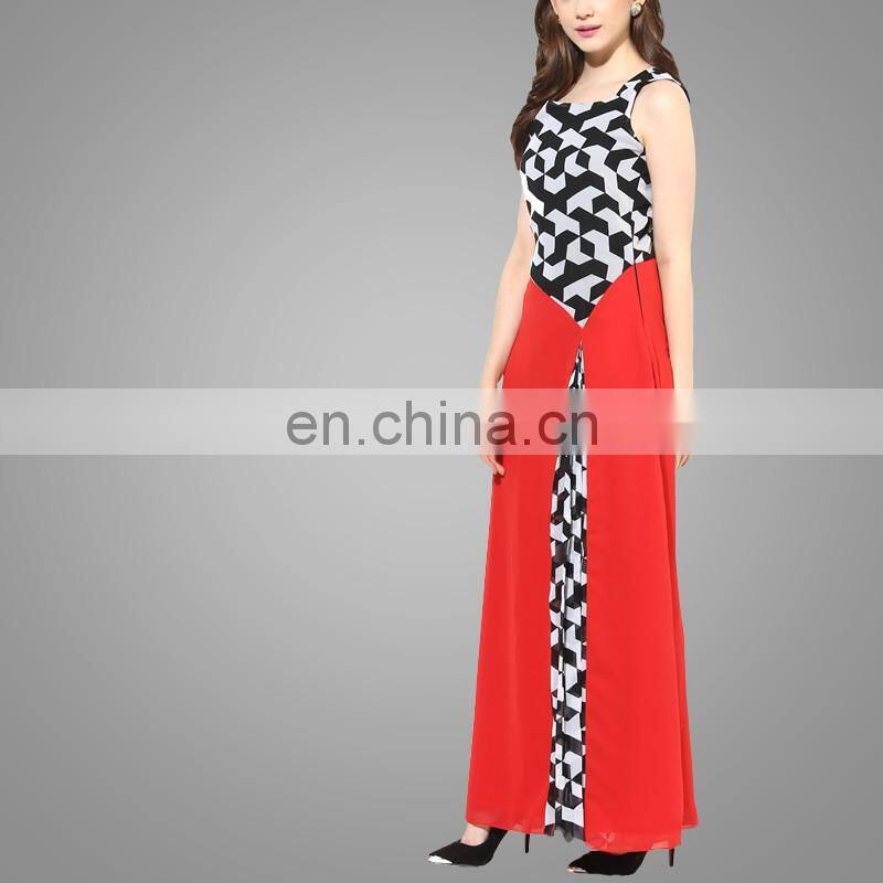 2016 Summer Dress Chiffon Maxi Dress Women Wear Wholesale Corporate Dresses for Ladies