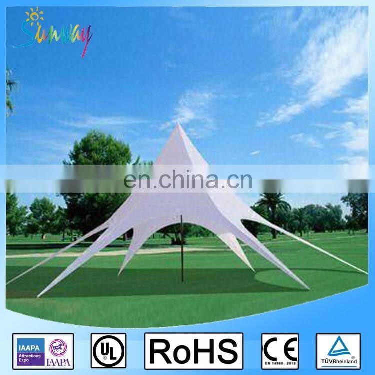 Outdoor White Star Shaped Tent Star Marquess Waterproof Star Tent