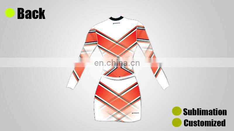 Wholesale customized cheerleading dance uniform