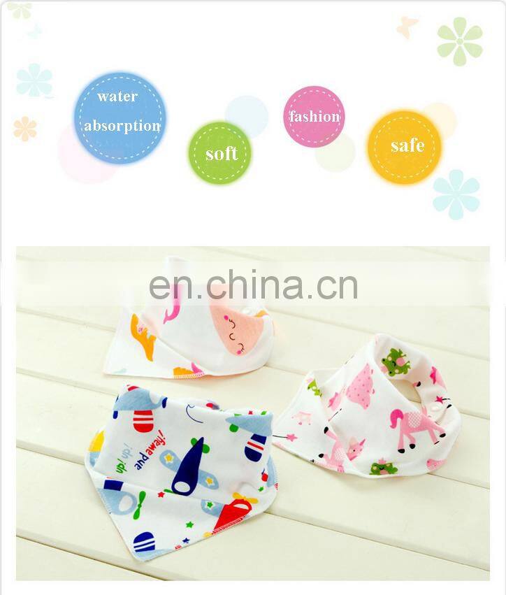 Fashion Wholesale China supplier baby bibs bandana with logo