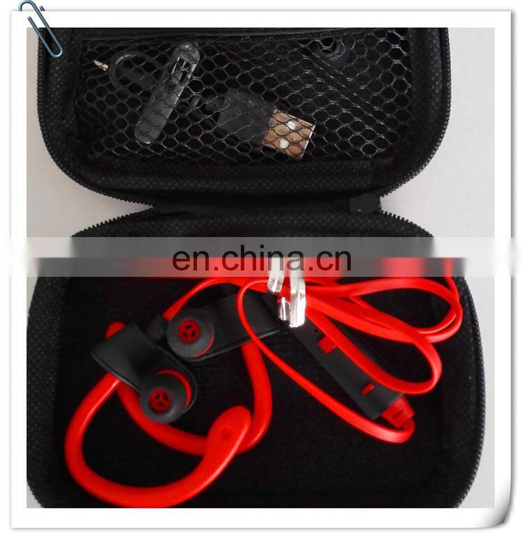 BT 4.1 sports earphone phone calling long music time wireless ear phone with portable box