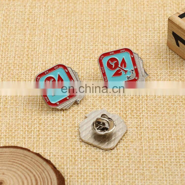 Custom Metal Hard Enamel decorative lapel pin award enamle pin