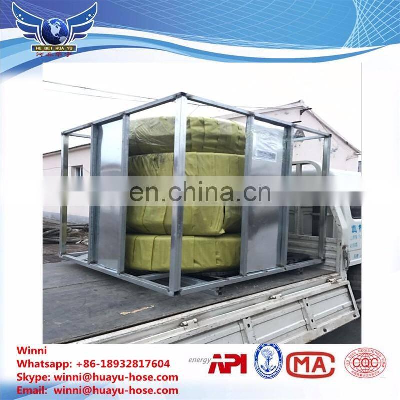 China Hebei Huayu factory sale API 7k four plies steel wire spiral rotary hose for oilfield