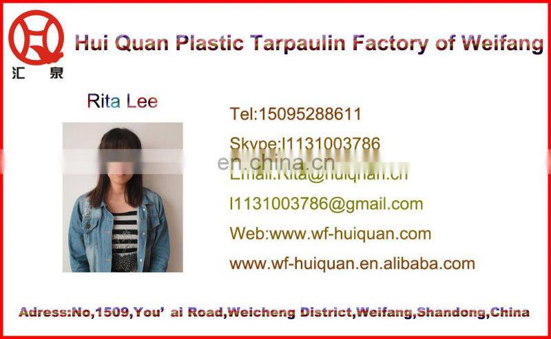 hard plastic transparent waterproof canvas for tarpaulin