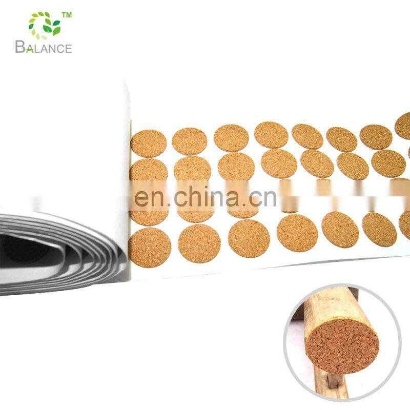Hot sale cork board adhesive sheet pad for furniture protection