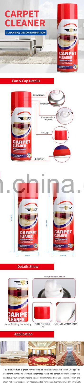 Popular Aerosol Carpet Spray Cleaner, 3N Foamy Carpet Cleaner Spray, Fast Effective Carpet Foaming Cleaner