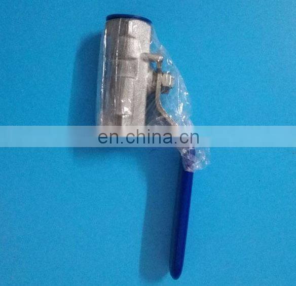 2pc ball valve SS304 SS316 small water switch stainless steel ball valve