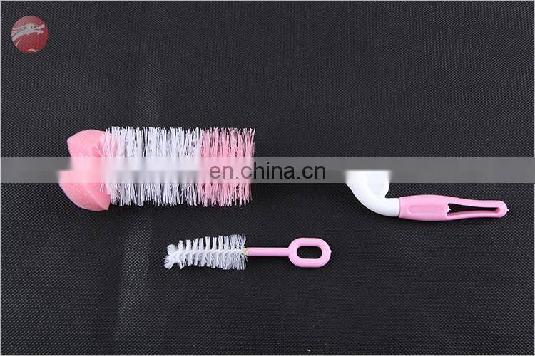 New Bottle Nipple Brush Set Wholesale Silicone Baby Bottle Cleaning Brush