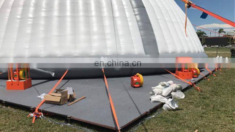 Large Outdoor Waterproof Christmas Party Dome Tent Inflatable Event Tent For Sale
