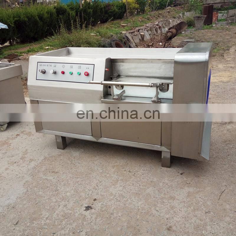 4mm frozen Meat Cube Cutting Machine/ mutton cube dicer/ Poultry block dicer cutter machine