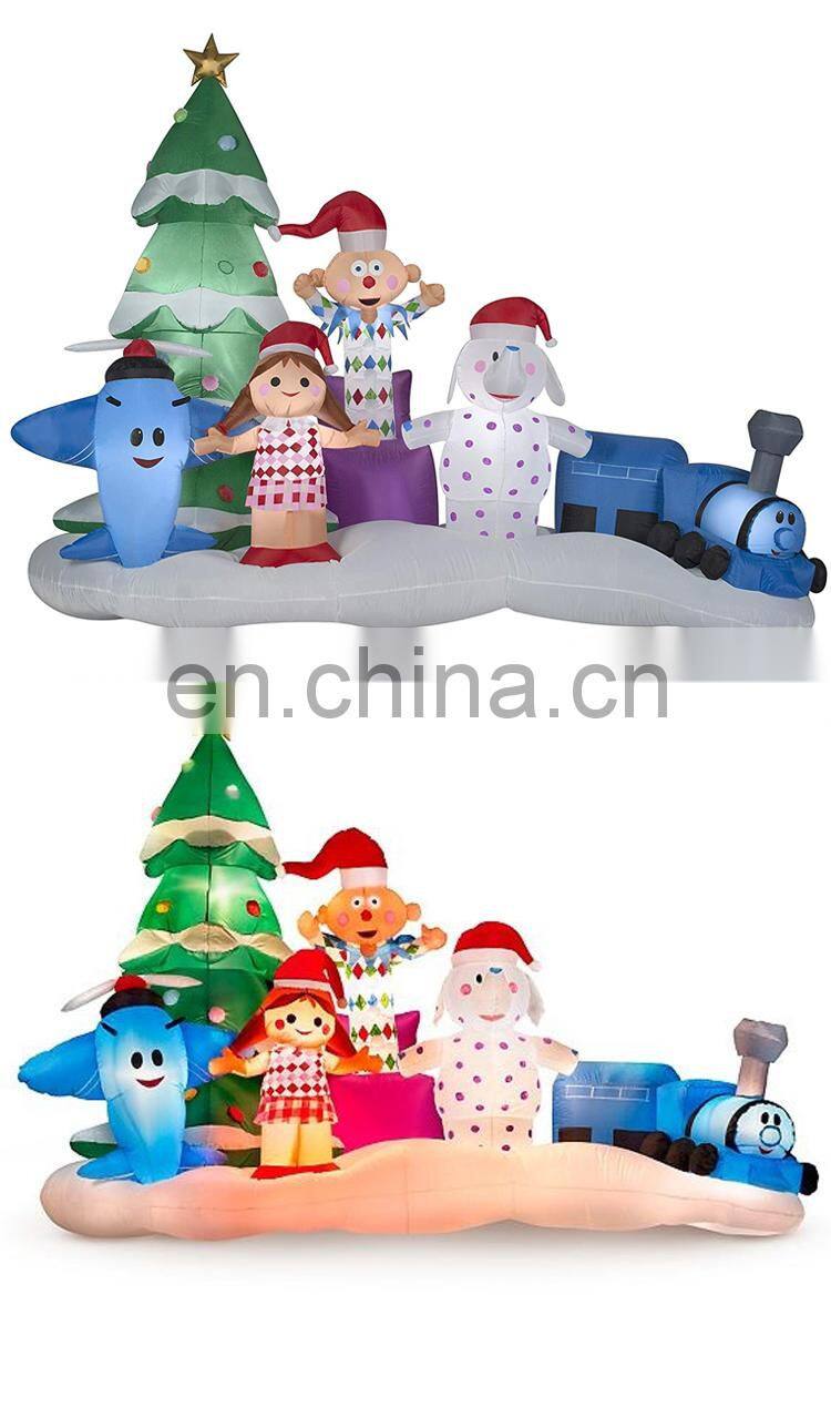 Outdoor Indoor Advertising Party Island Inflatables 9 1/2' Island for Christmas Decoration