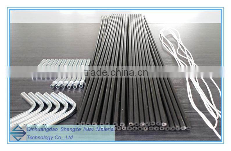 FRP tent pole/ tent pole for outing tent/ frp tent poles