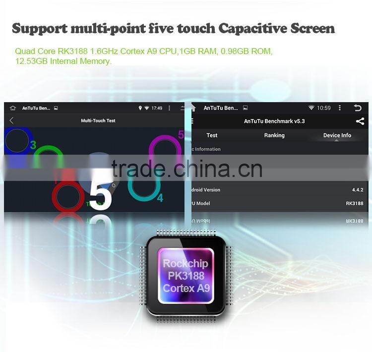 Erisin ES2246B 7" Car DVD GPS Android 4.4.4 3G WiFi Bluetooth for E46 MG ZT