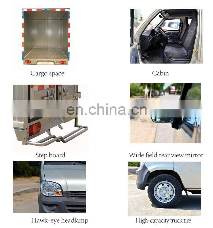 cheap Single-cabin cargo transportation china mini van truck