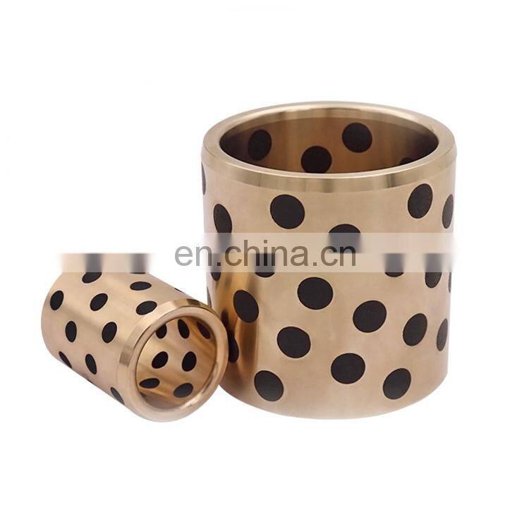 JDB151812 wholesale Sliding bearings self lubricating graphite bearing bushing copper sleeve