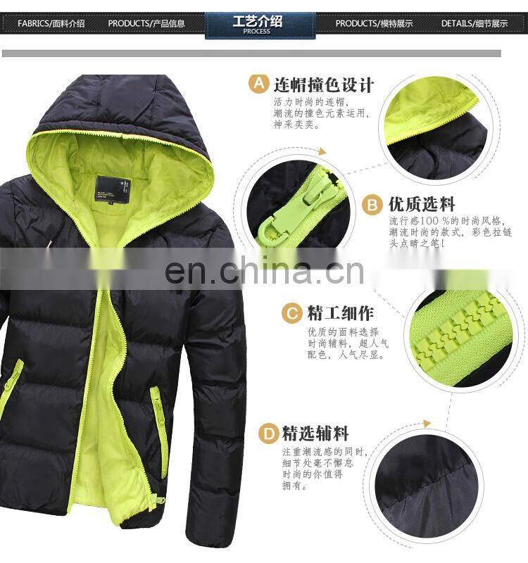 Christmas sale winter jacket mens customized clothes winter cloth for men bubble coat bubble jacket