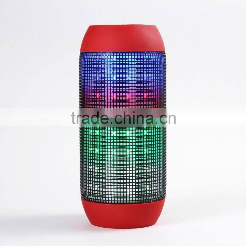 Colorful Mini Bluetooth Speaker Pulse With LED Light New Products 2015