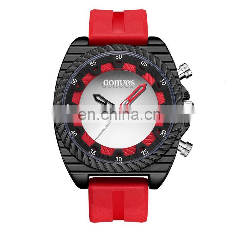 Gohuos UV2008 Reloj Hombr Mens Wrist Watches Analog Water Proof Luxury Watches for Men