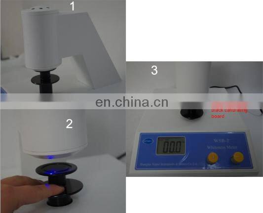 Quality Flour Rice Powder Paper Digital Whiteness Test Meter