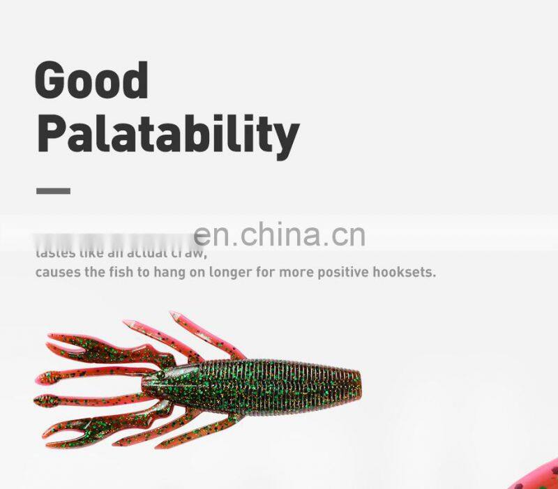 JOHNCOO 2020 New Artificial Manufacturer Soft Lures 75MM/95MM Artificial Soft Lures Fishing Lures Soft