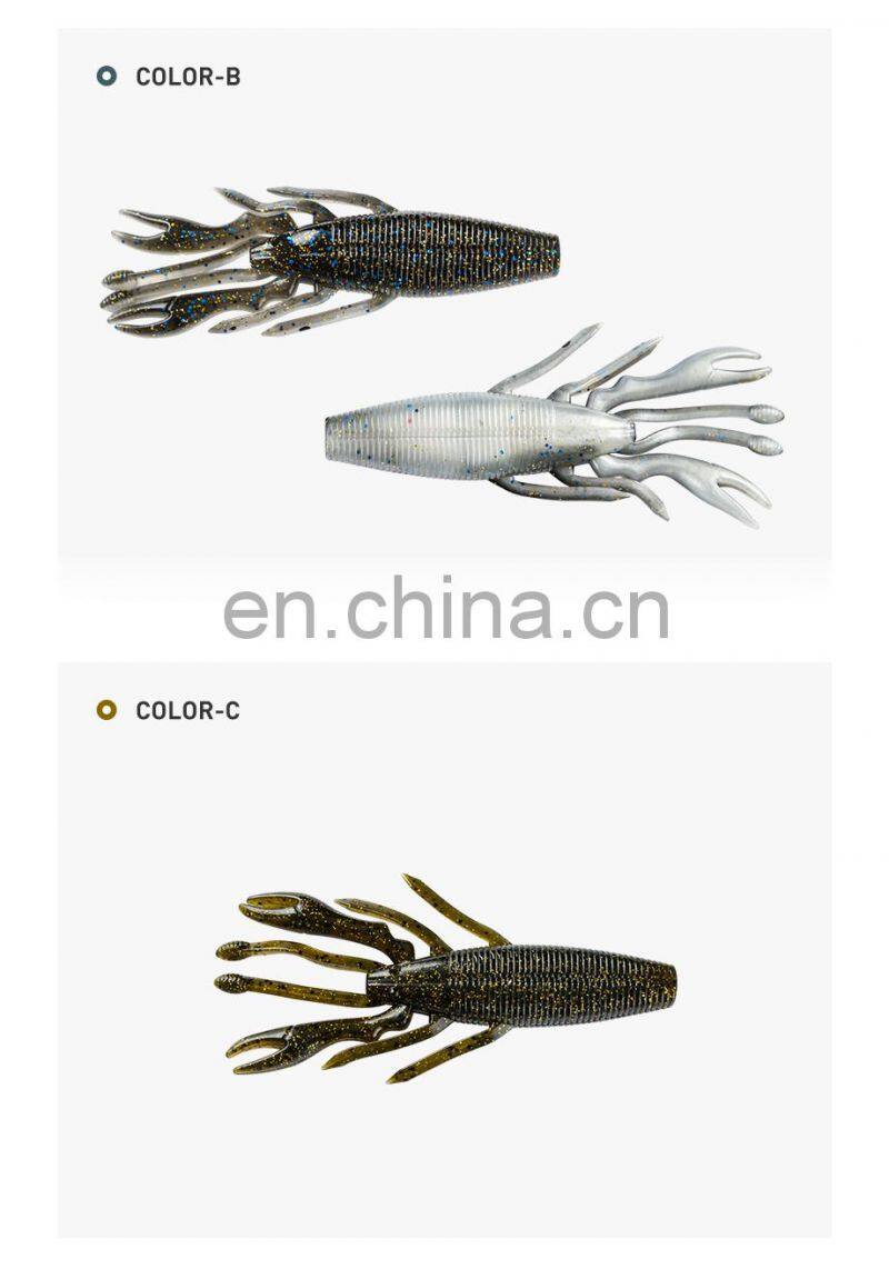 JOHNCOO 2020 New Artificial Manufacturer Soft Lures 75MM/95MM Artificial Soft Lures Fishing Lures Soft