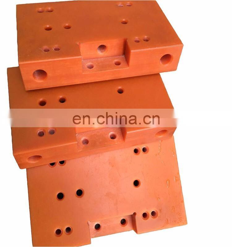 Thickness 50MM 100MM Insulation Material Orange Bakelite Sheet for Moulding