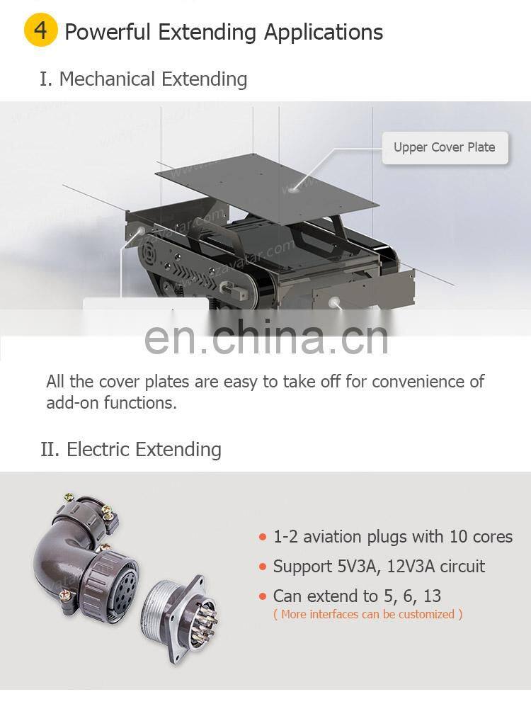 Small Size EOD Robot Platform For Secondary Development
