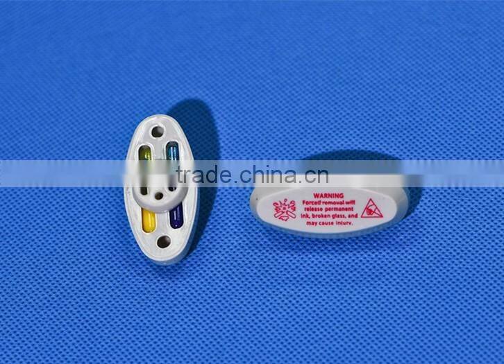 Anti theft EAS security button ink tag with pin