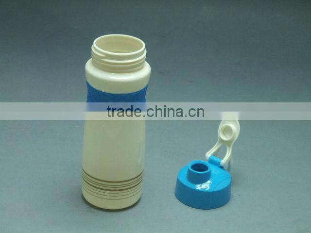 handle water bottle with screw top lid plastic