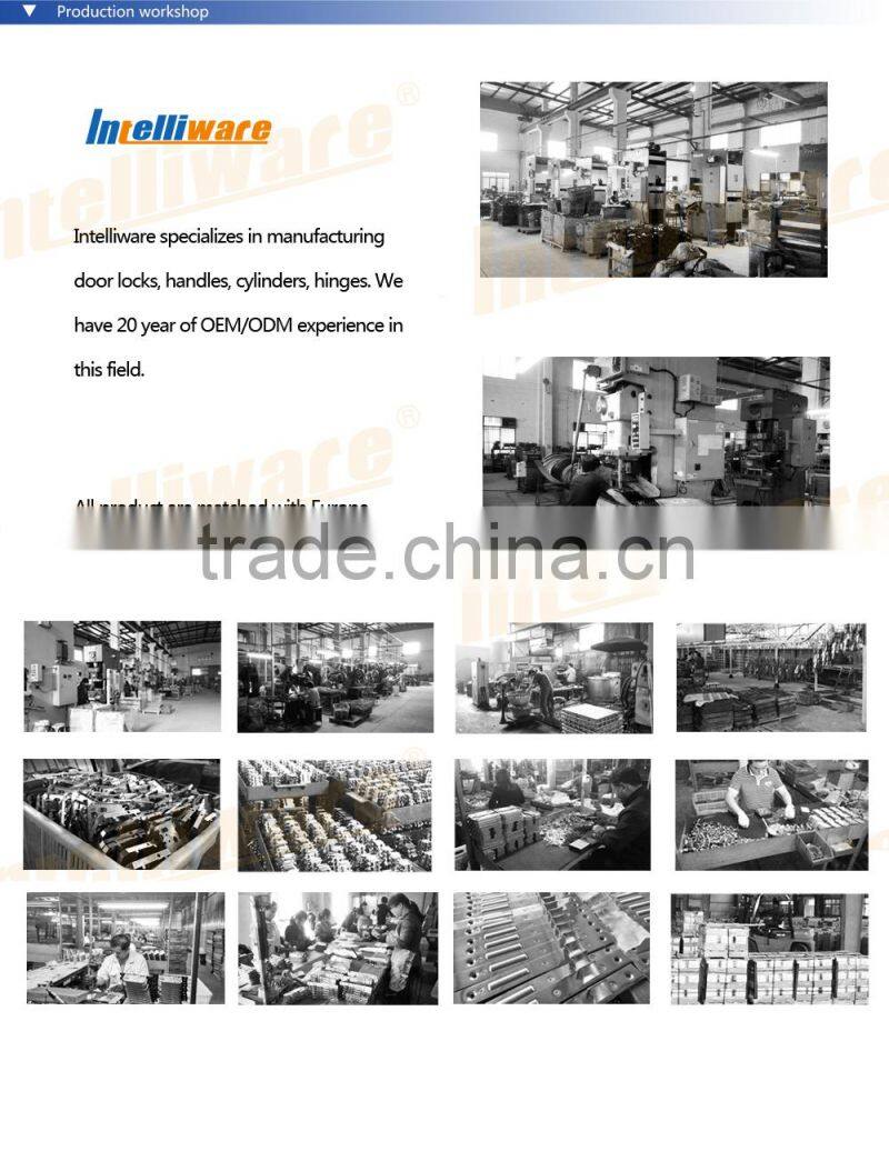 Powder coating multipoint door locks and wooden door lock