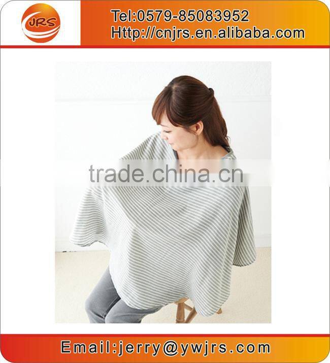 Customized baby feeding apron,100% cotton breastfeeding cover