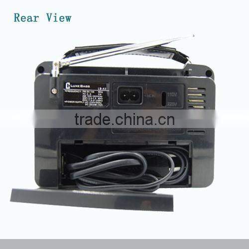 hot selling Portable Fm Radio With AC/DC