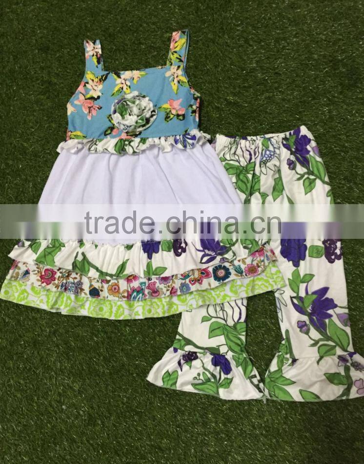 Girls fancy 2016 girls stripe print dress wholesale children boutique clothing children july 4th outfits giggle moon remake