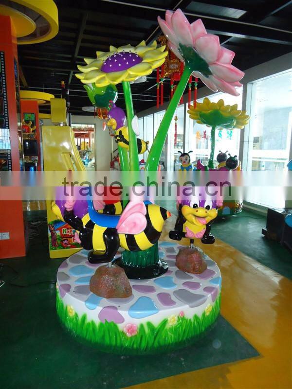 mini carousel coin operated kiddie rides